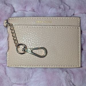 Anne Klein Credit Card Case, NWOT, Textured Leather